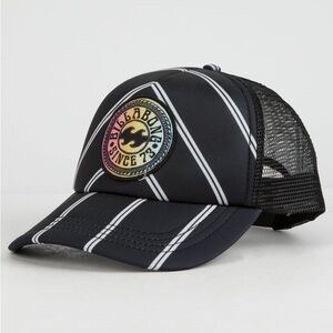BILLABONG Heritage Mashup Black & Vanilla Womens Trucker Hat